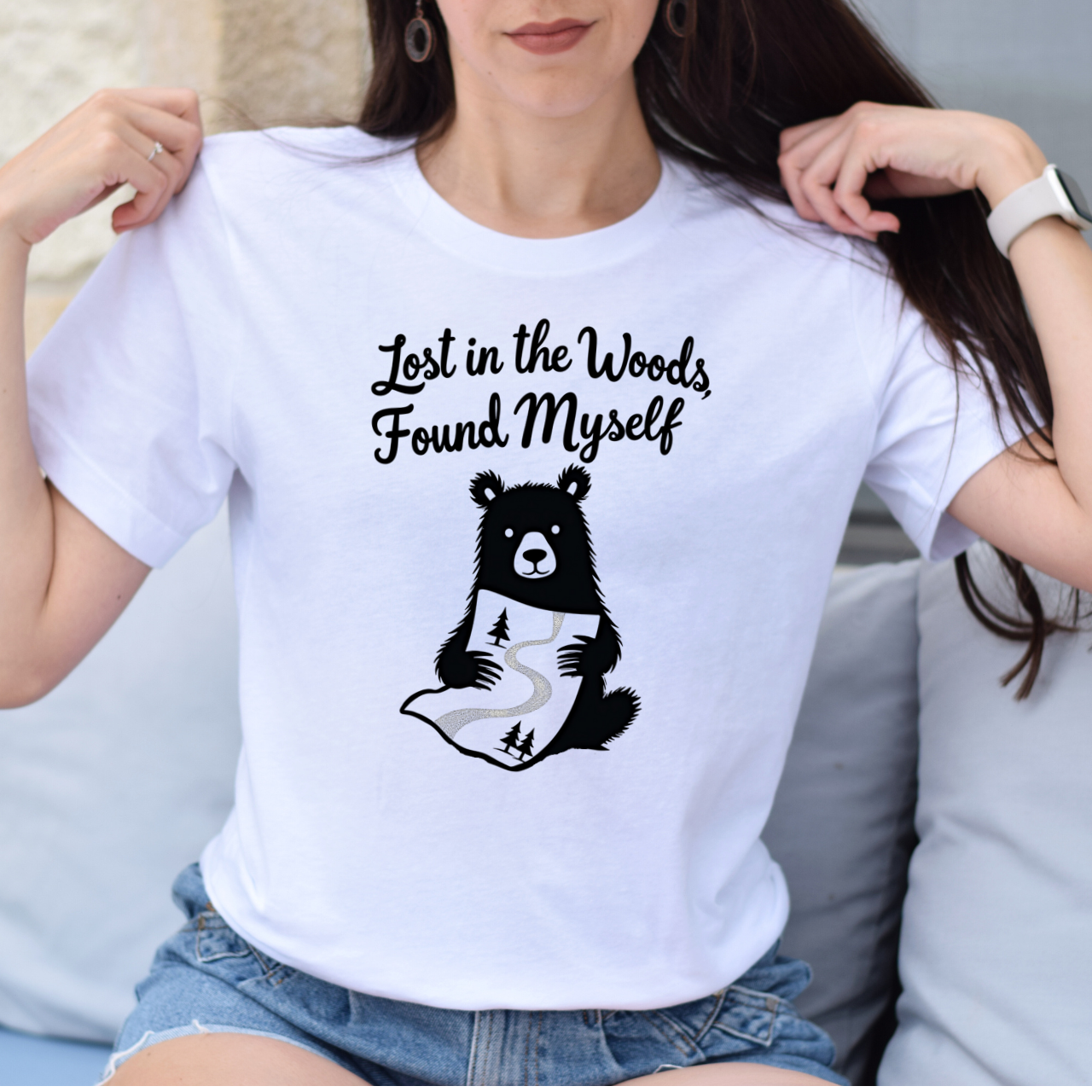 Lost in the Woods Bear Tee