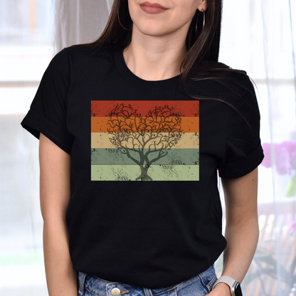 Heart Tree Retro Tee