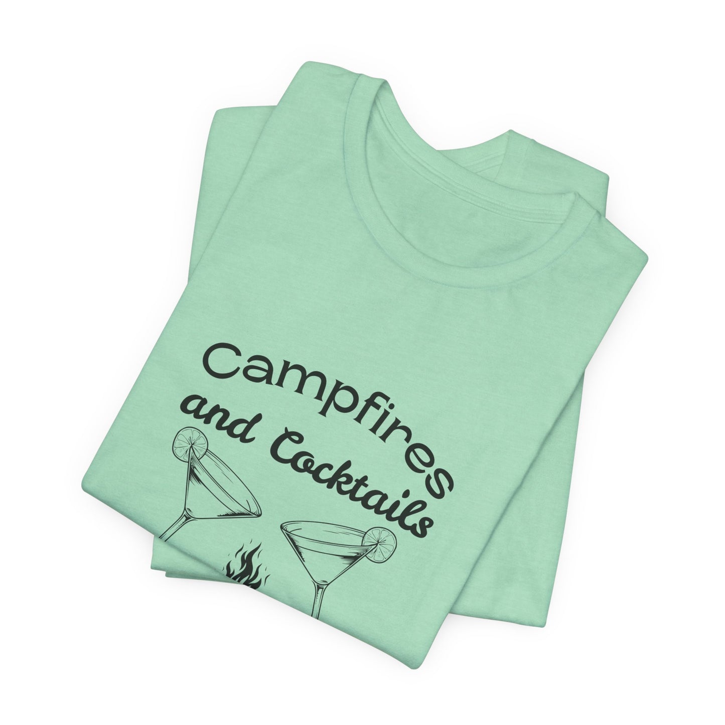 Campfires and Cocktails Tee