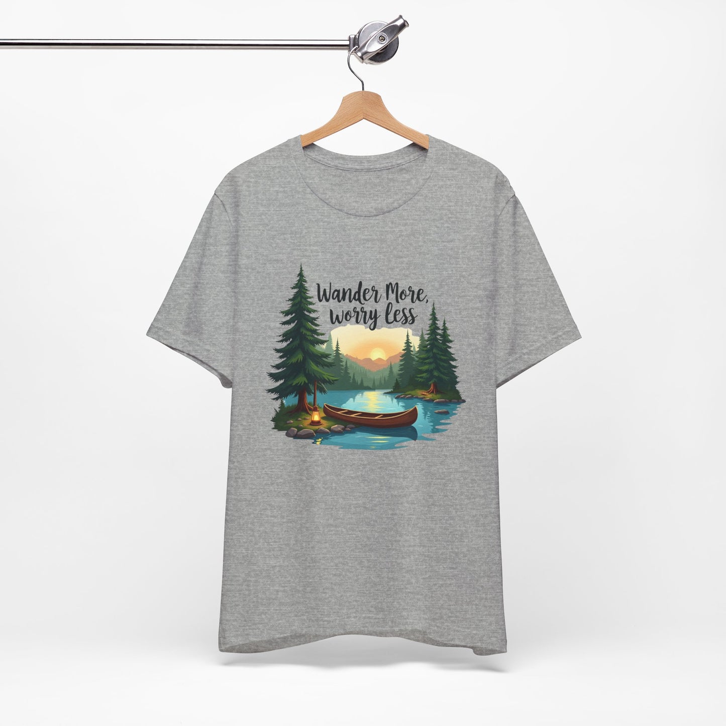 Wander More, Worry Less Tee