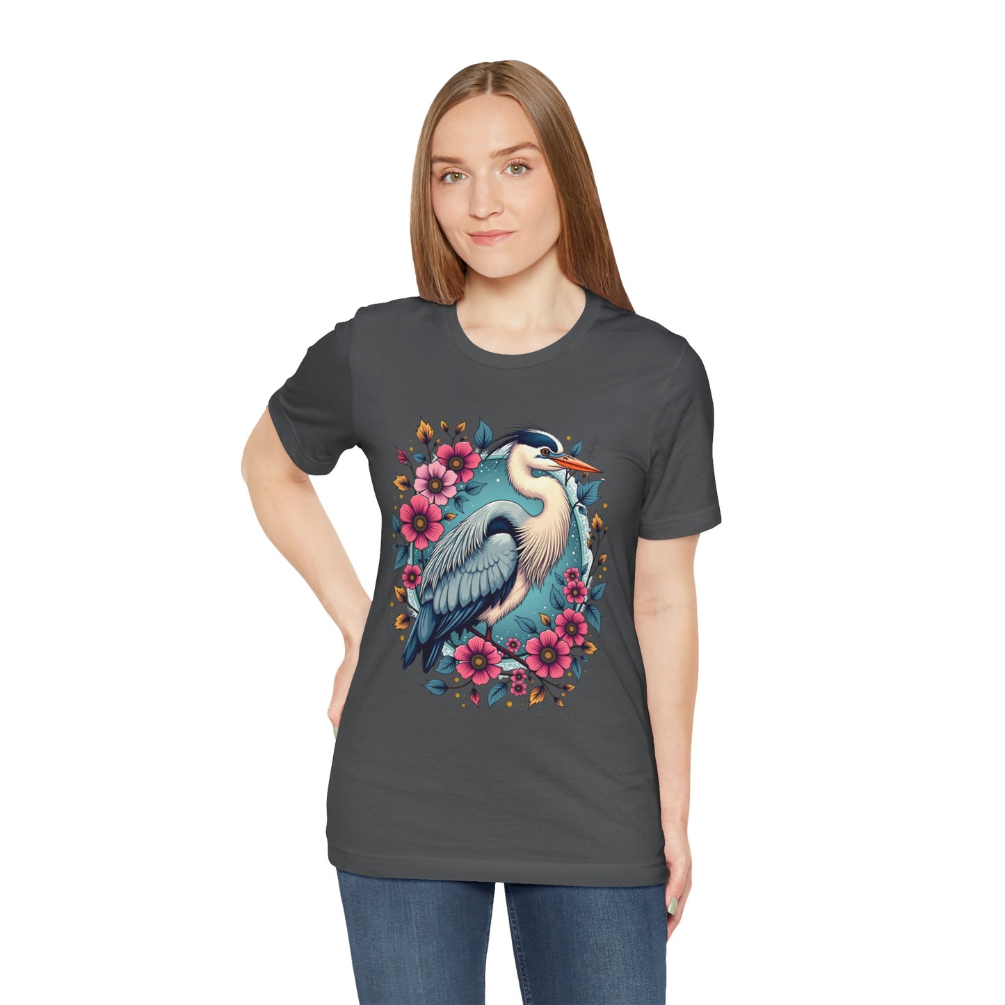 Heron Floral T-Shirt