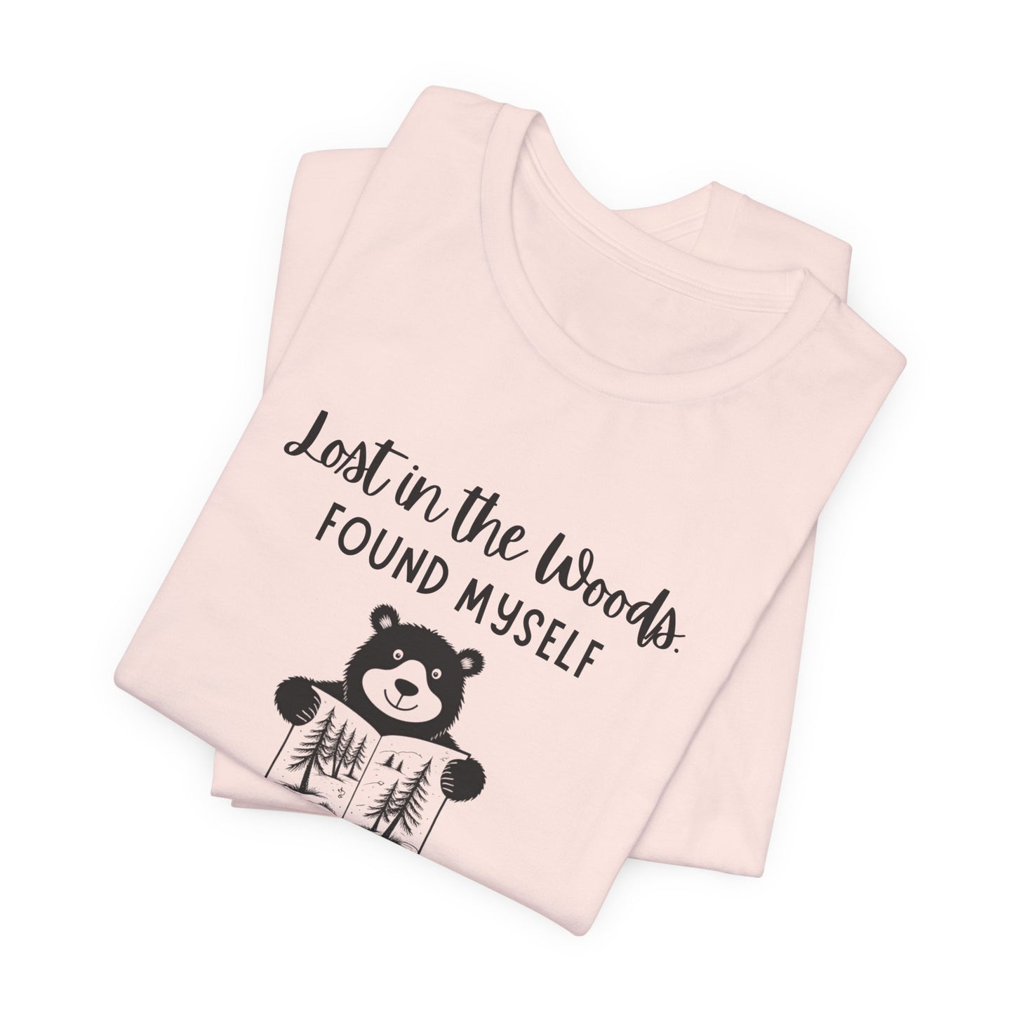 Lost in the Woods Found Myself Bear Tee