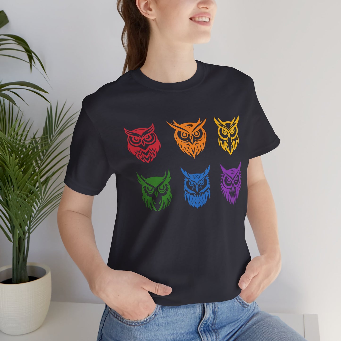 Rainbow Owls Tee