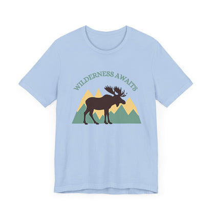 Wilderness Awaits Moose Tee