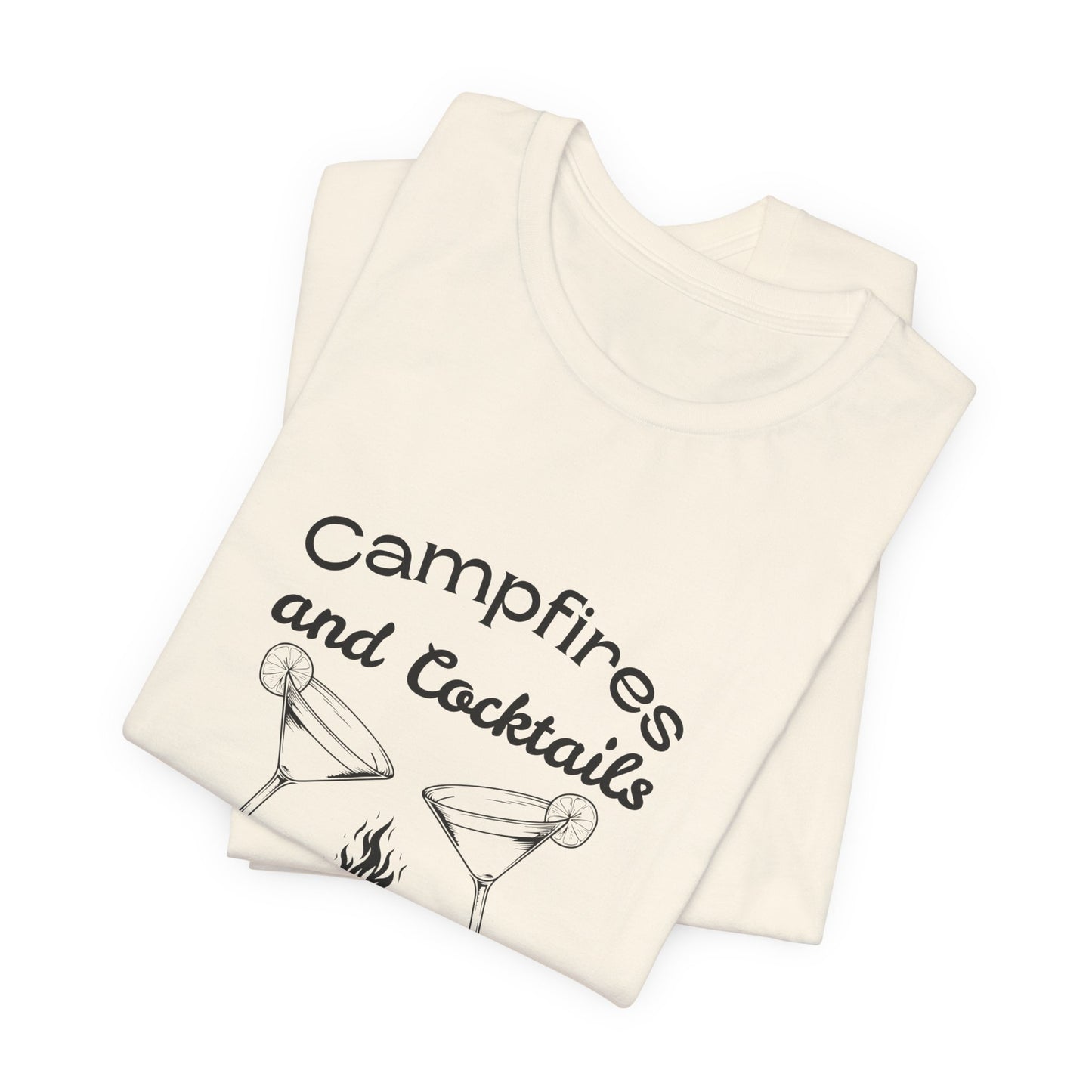 Campfires and Cocktails Tee