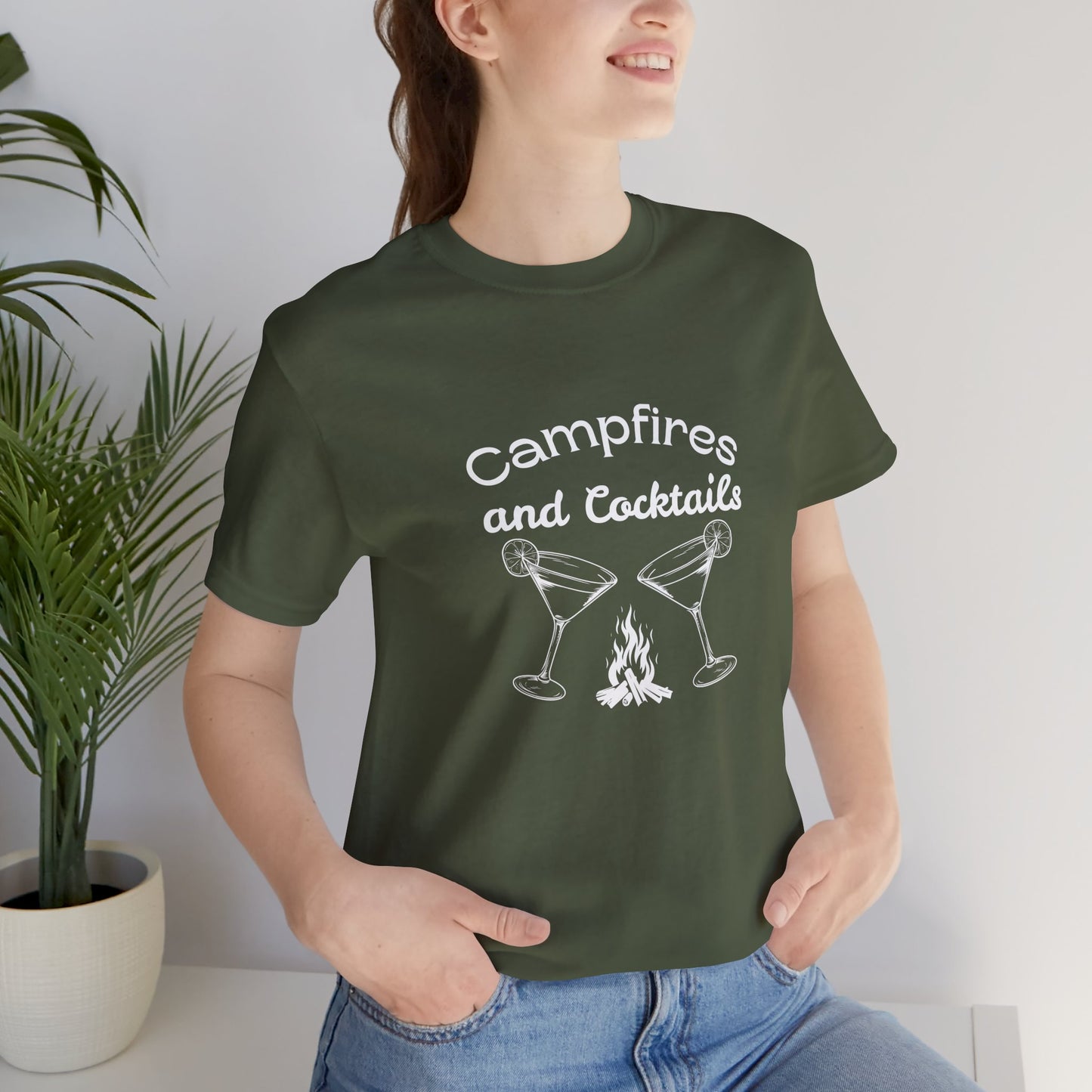 Campfires and Cocktails Tee