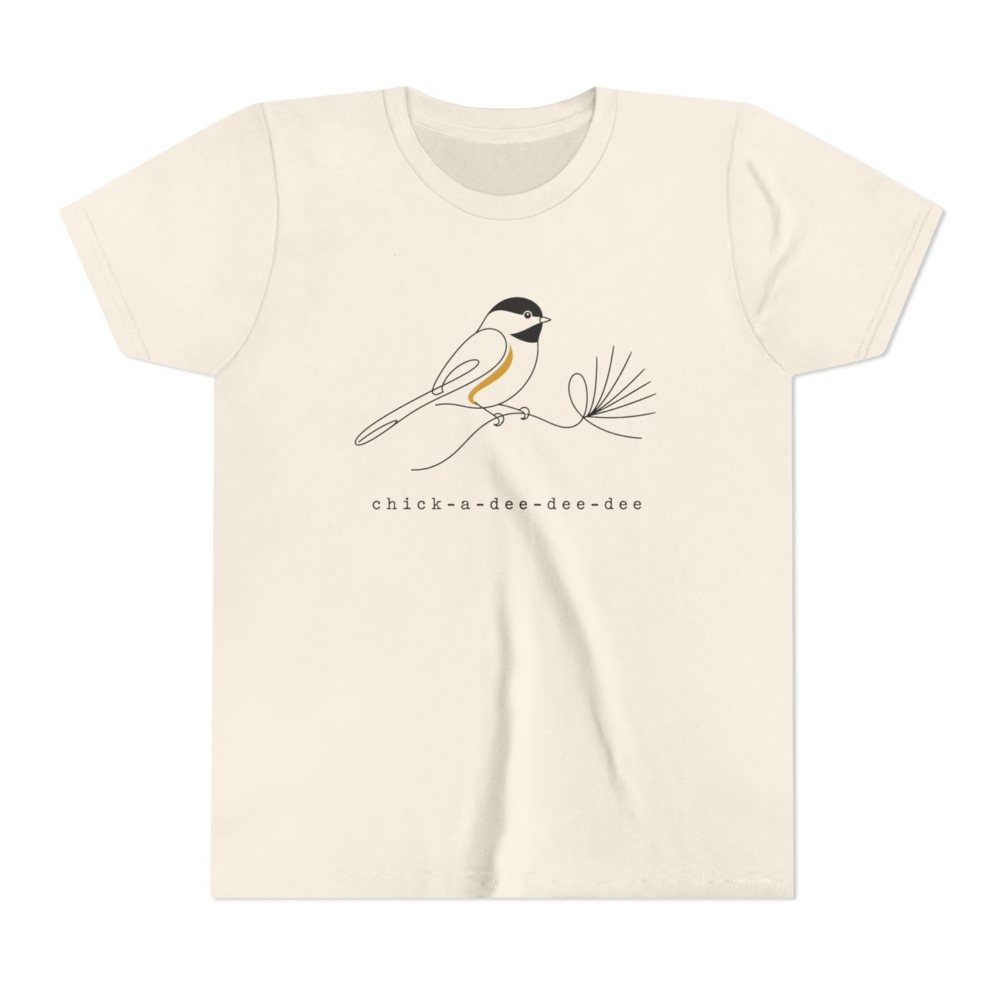 Mid-Modern Chickadee Youth Tee