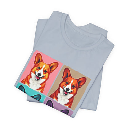 Cute Corgi Pop Art Tee