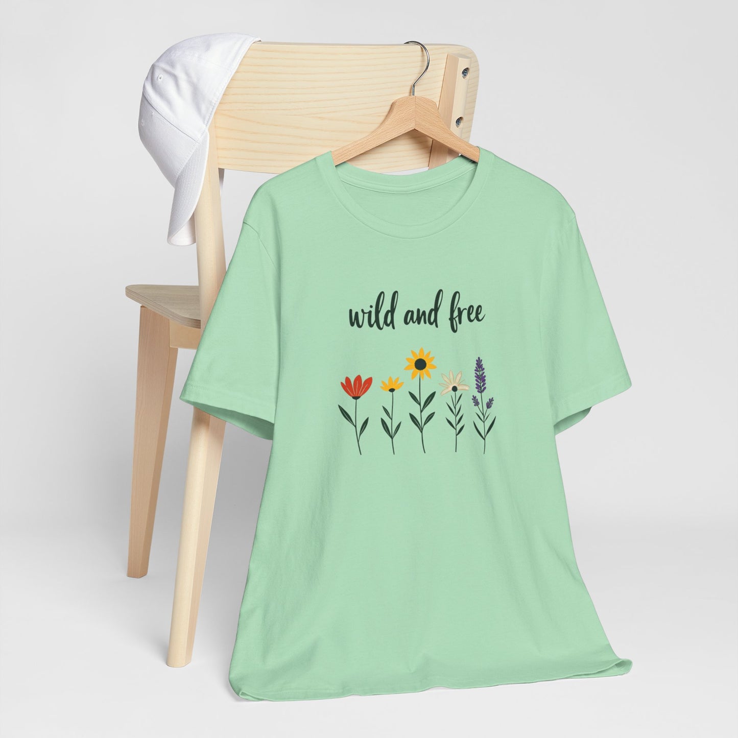 Wild and Free Floral Tee