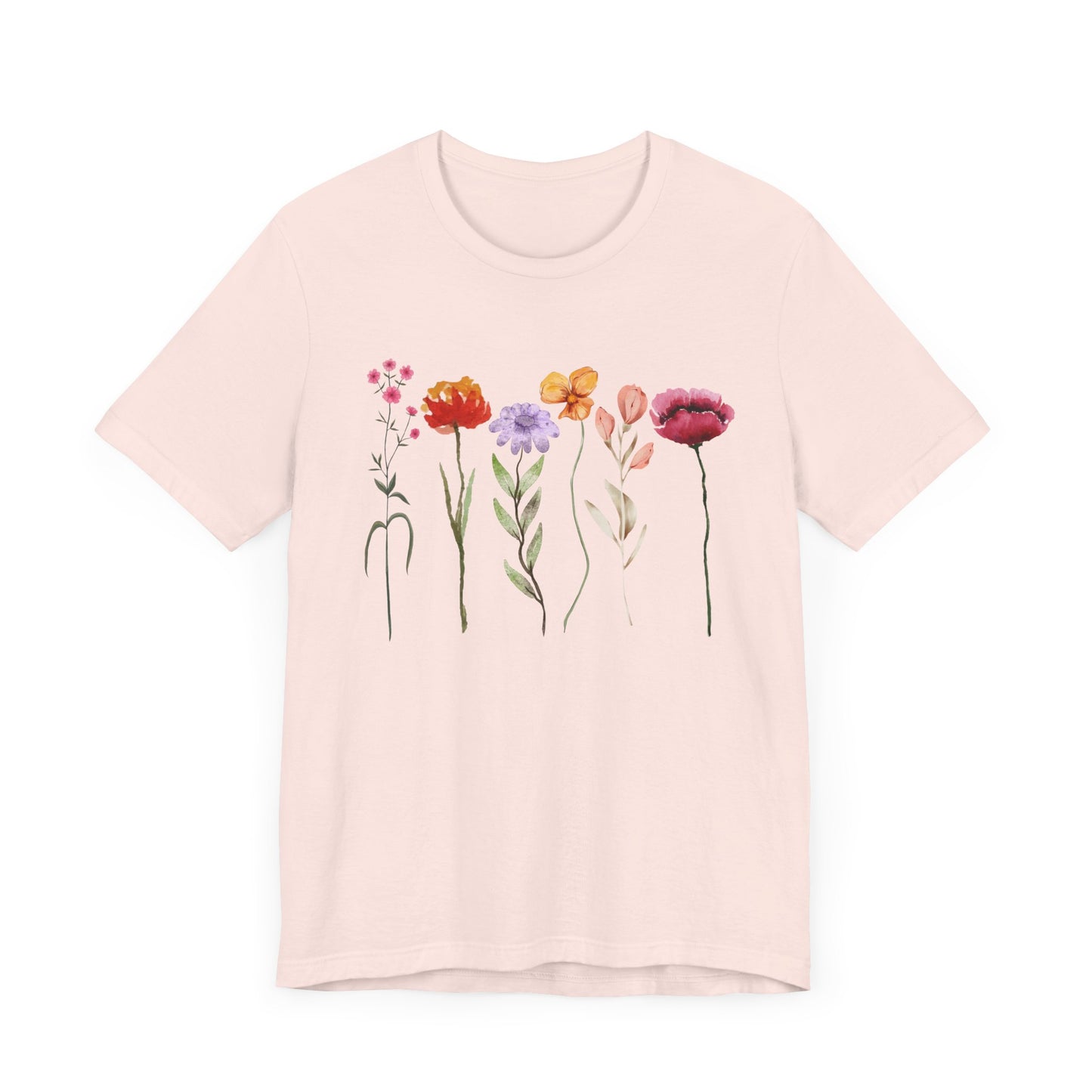 Tall Flowers Art Tee