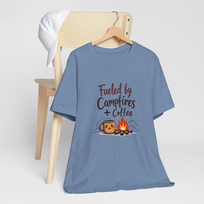 Fueled by Campfires + Coffee Tee