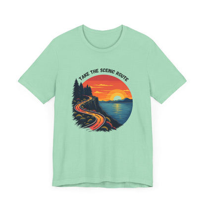 Take the Scenic Route Tee