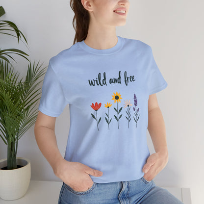 Wild and Free Floral T-Shirt