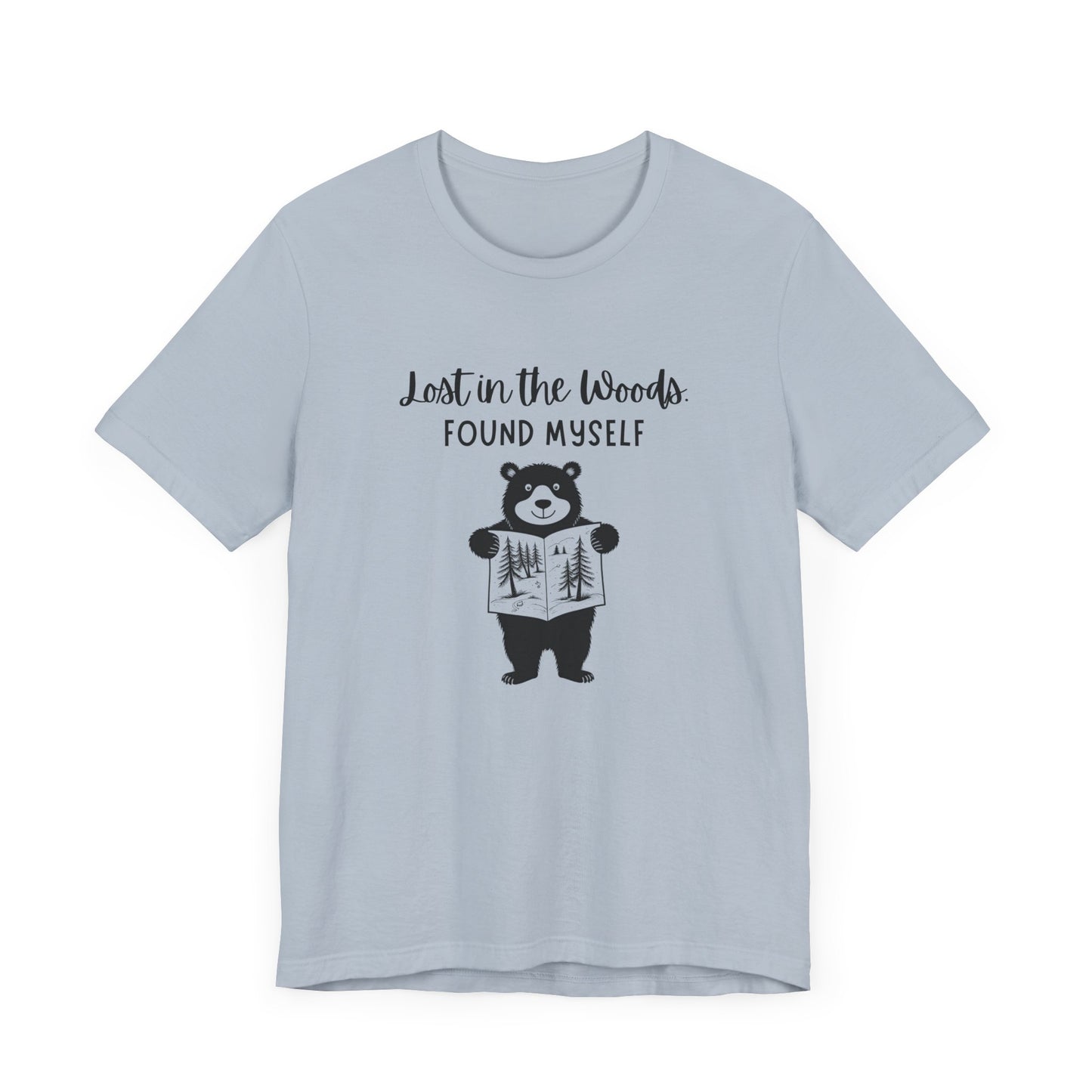 Lost in the Woods Found Myself Bear Tee