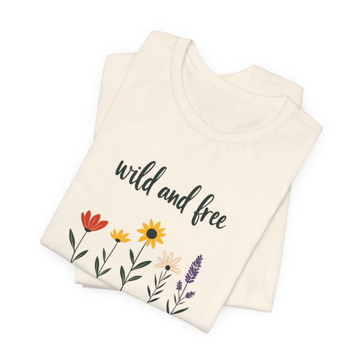 Wild and Free Floral Tee