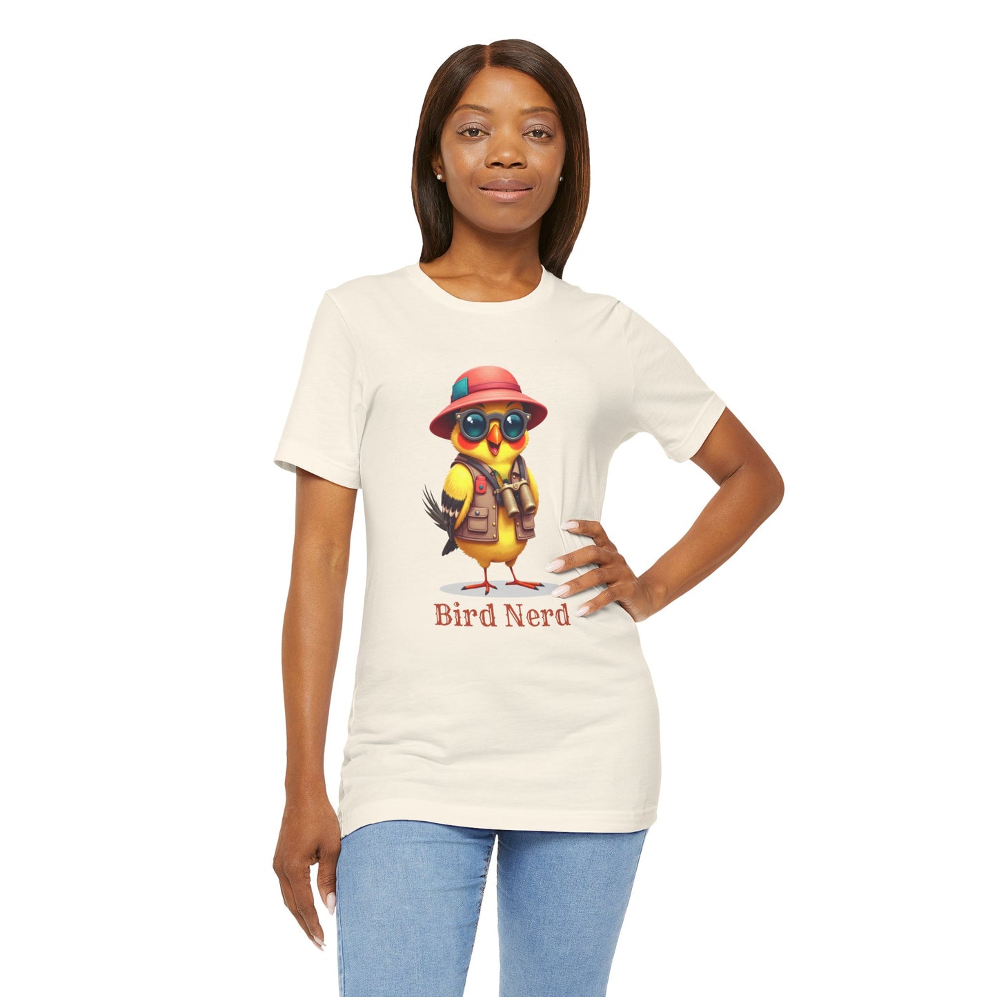 Bird Nerd Goldfinch Tee