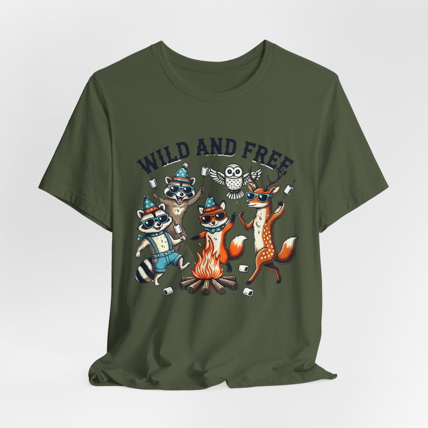 Wild and Free Wildlife Tee