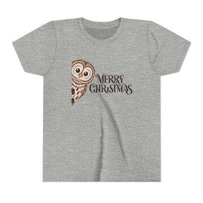 Christmas Owl Youth Tee
