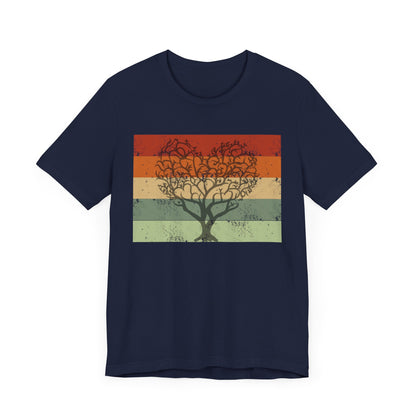 Heart Tree Retro Tee