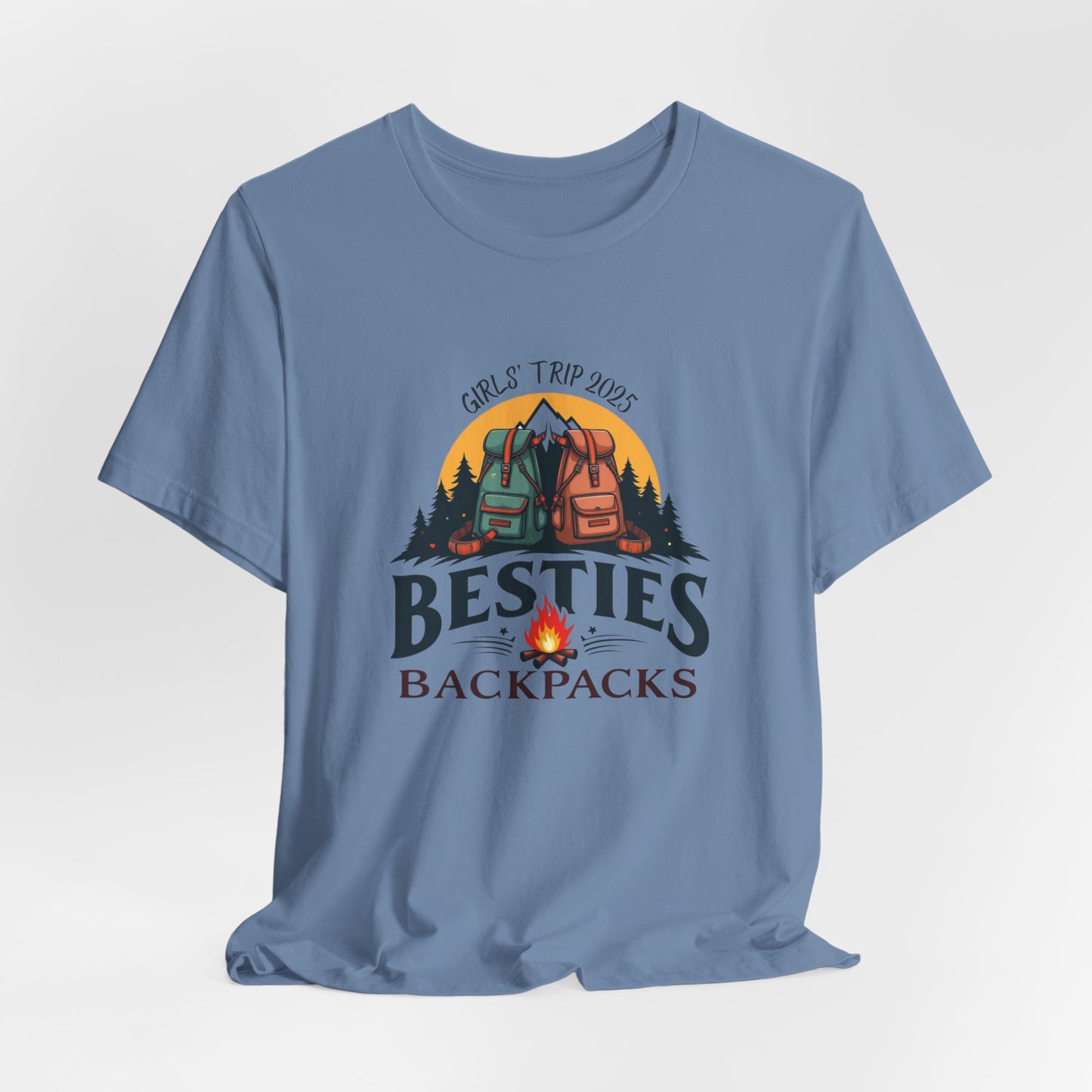 Besties Backpacking Trip 2025 Tee