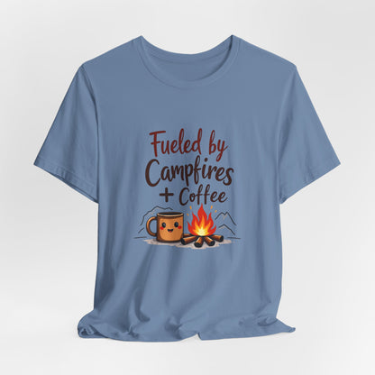 Fueled by Campfires + Coffee Tee