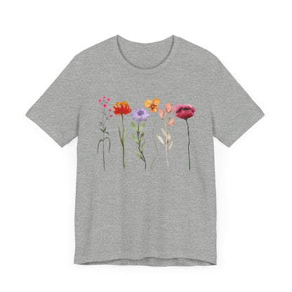 Tall Flowers Art Tee