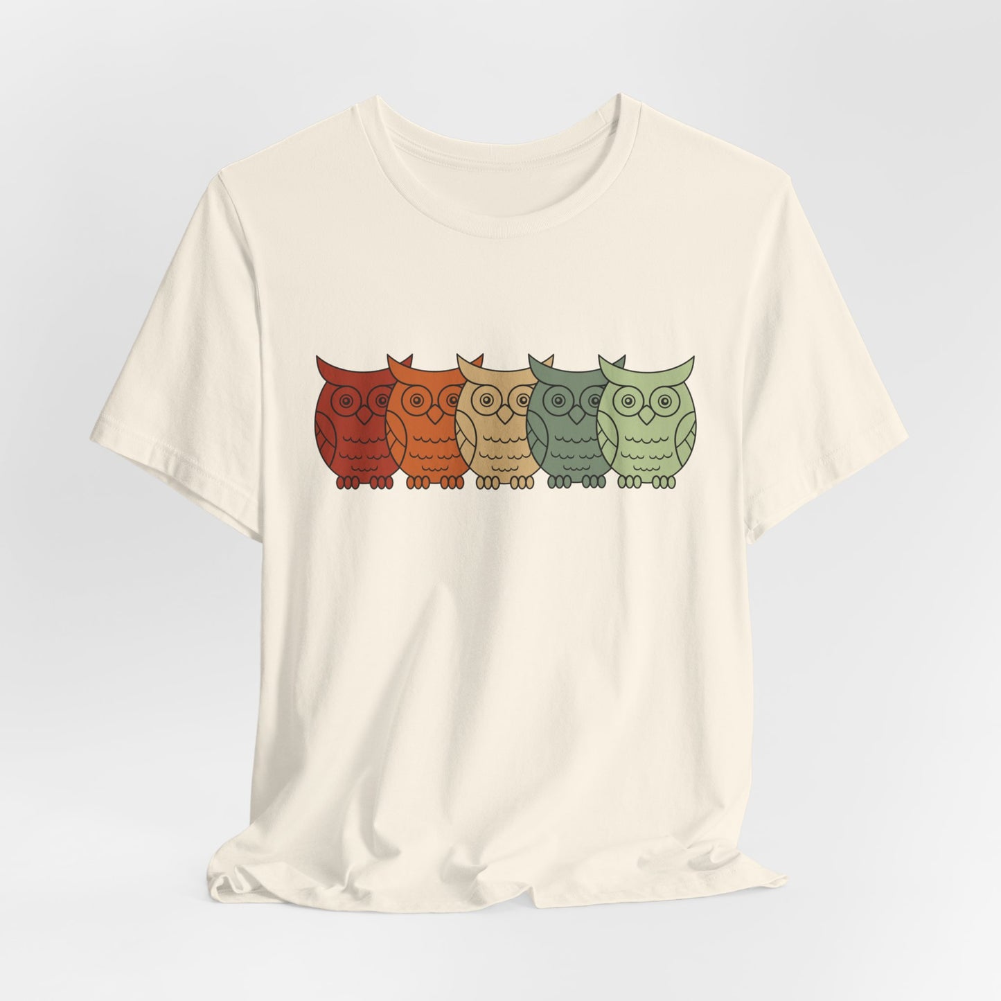 Owls on Parade Rainbow Owls Tee