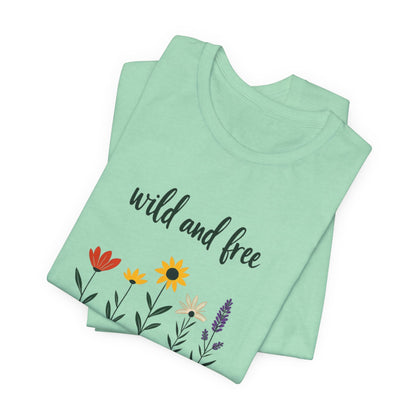 Wild and Free Floral T-Shirt