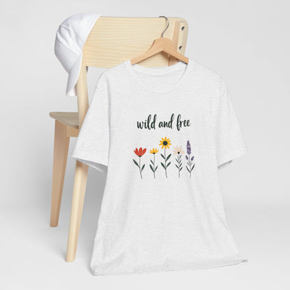 Wild and Free Floral Tee