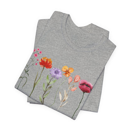 Tall Flowers Art Tee