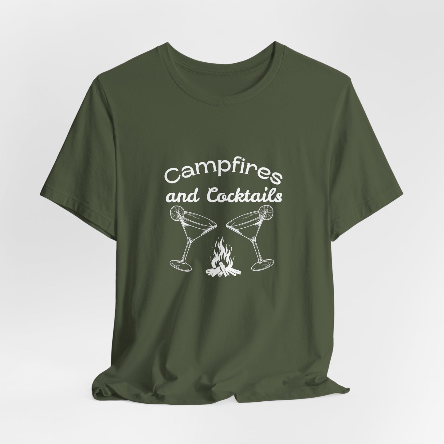 Campfires and Cocktails Tee