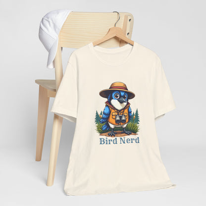 Bird Nerd Blue Jay Tee