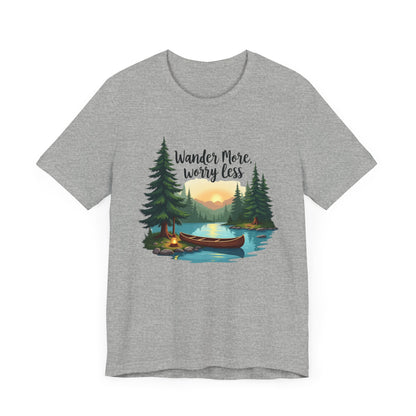 Wander More, Worry Less Tee