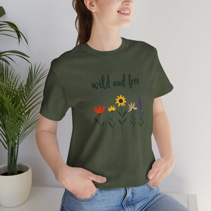 Wild and Free Floral T-Shirt