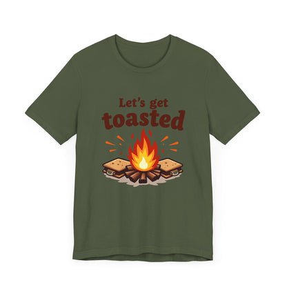 Let's Get Toasted Campfire Tee