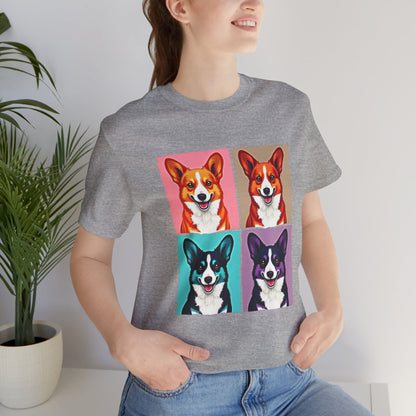 Cute Corgi Pop Art Tee