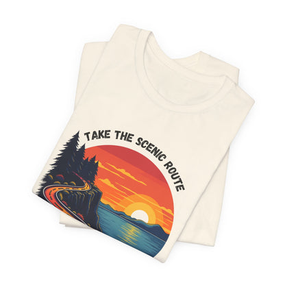 Take the Scenic Route Tee