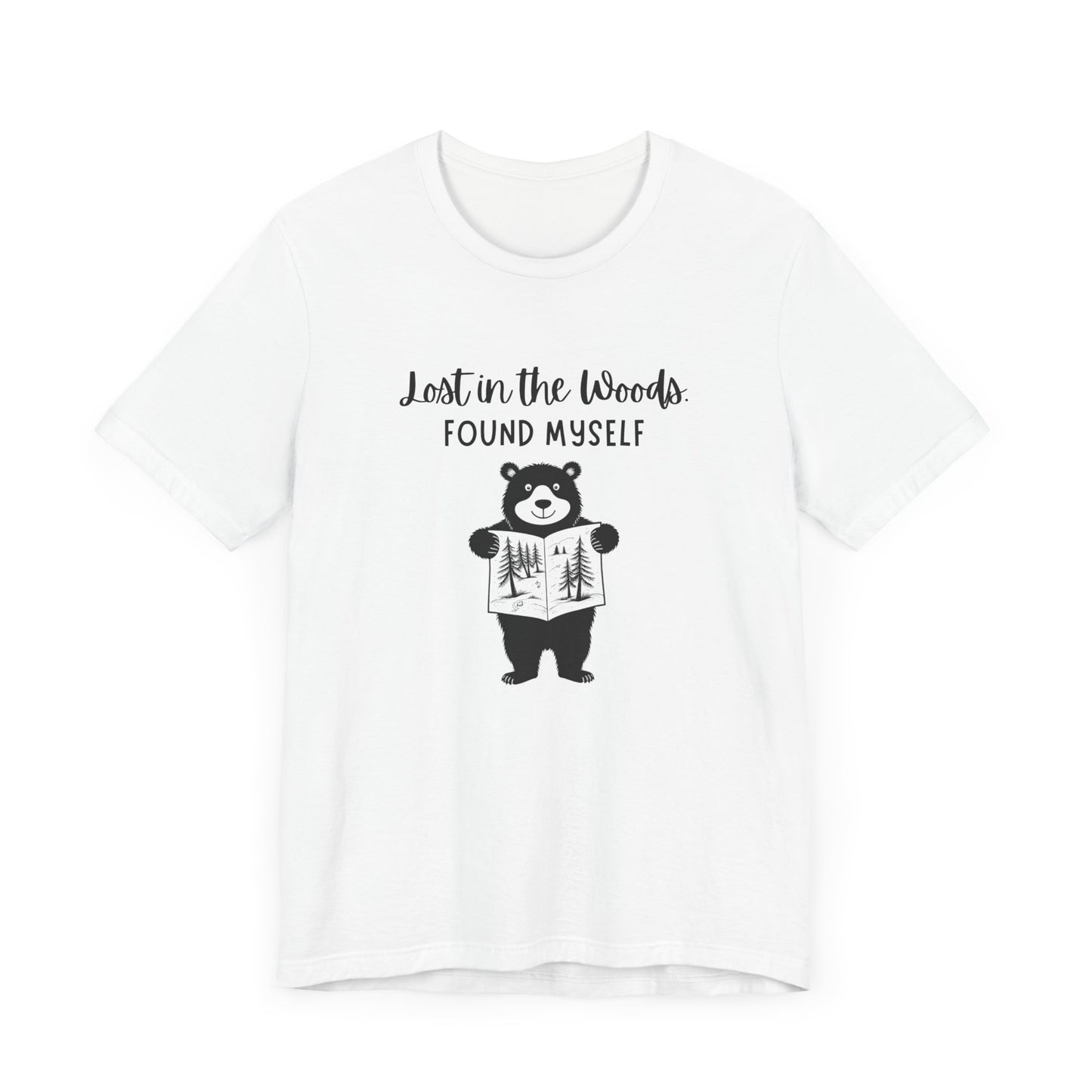 Lost in the Woods Found Myself Bear Tee