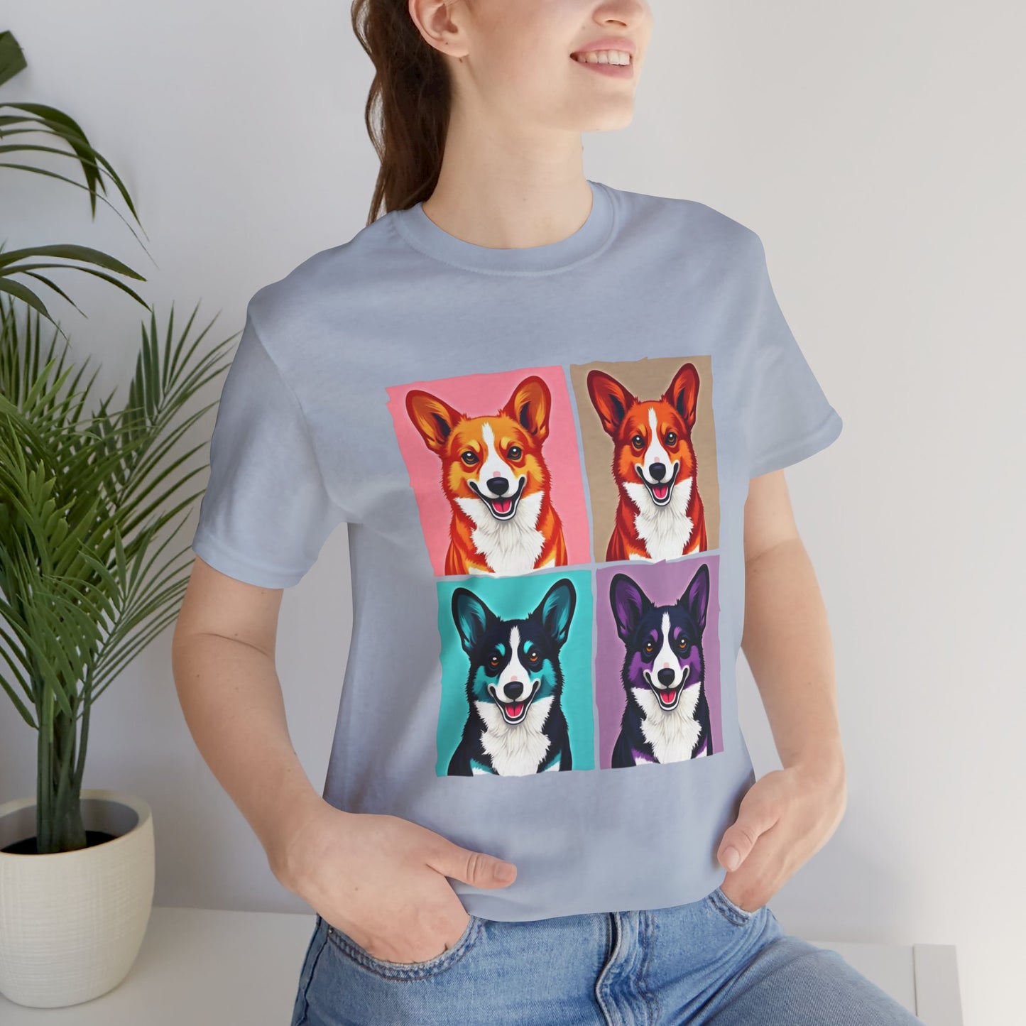 Cute Corgi Pop Art Tee