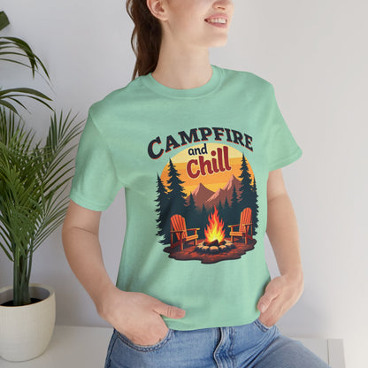 Campfire and Chill Tee