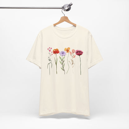 Tall Flowers Art Tee