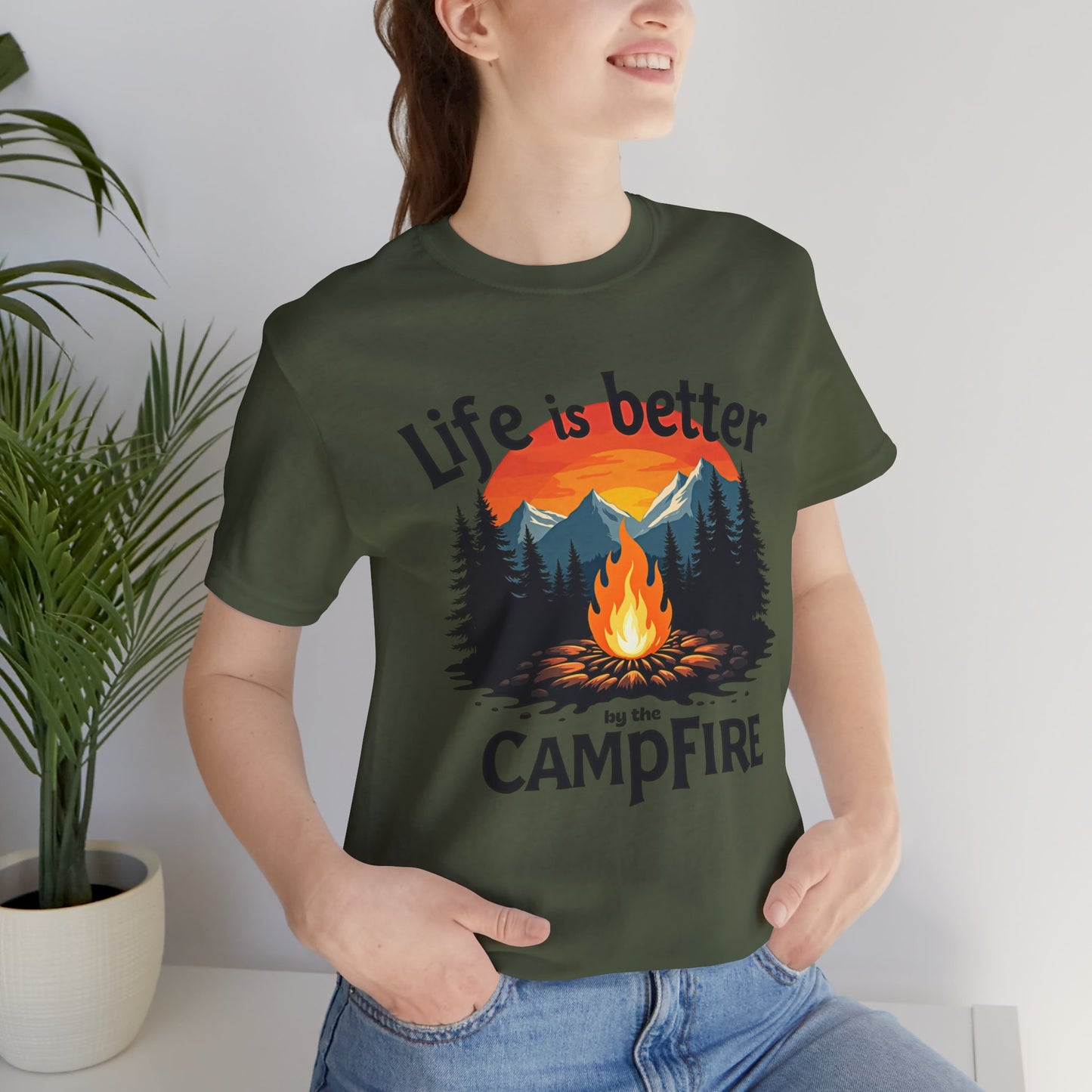 Life is Better by the Campfire Tee