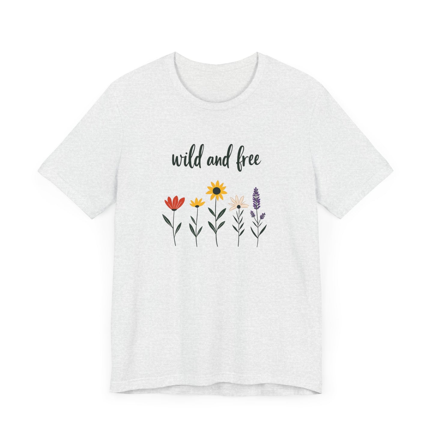 Wild and Free Floral Tee