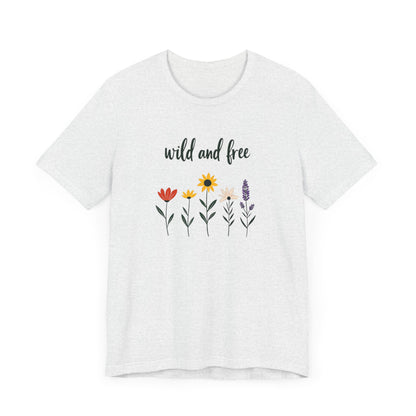 Wild and Free Floral Tee