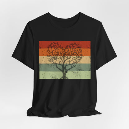 Heart Tree Retro Tee