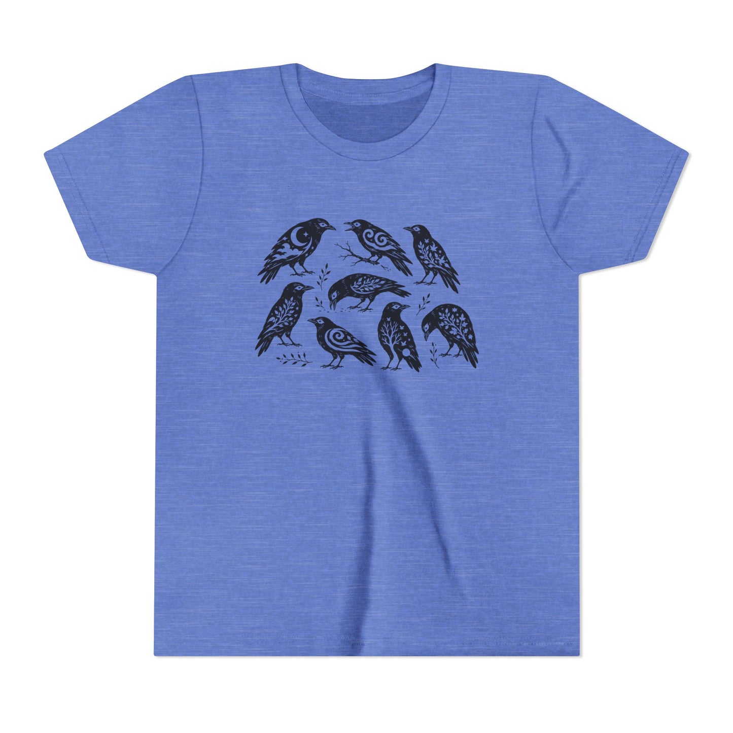 Folk-Art Crows Youth Tee