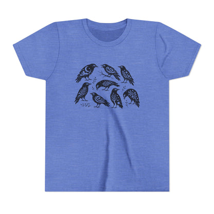 Folk-Art Crows Youth Tee