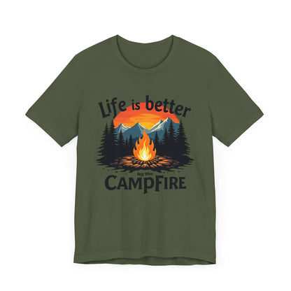 Life is Better by the Campfire Tee