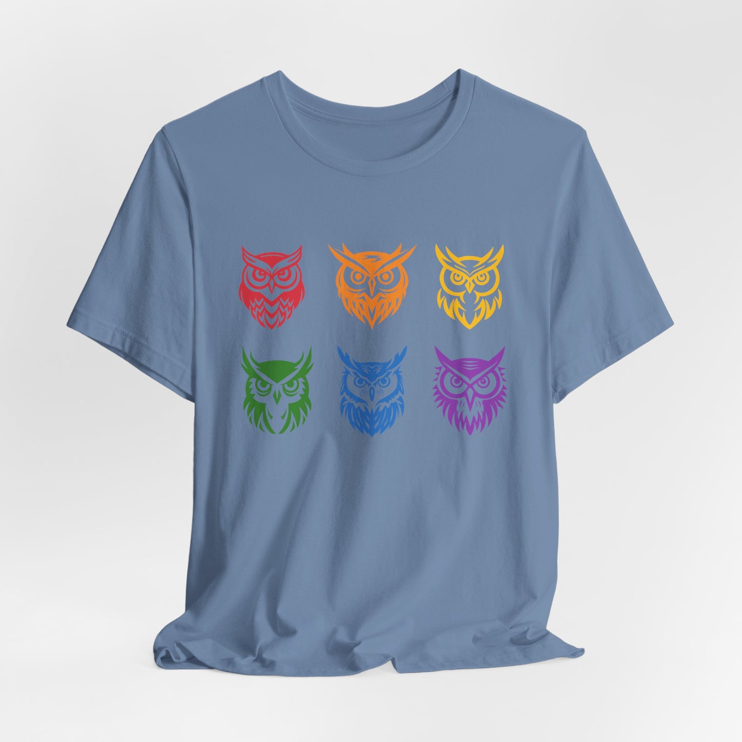 Rainbow Owls Tee