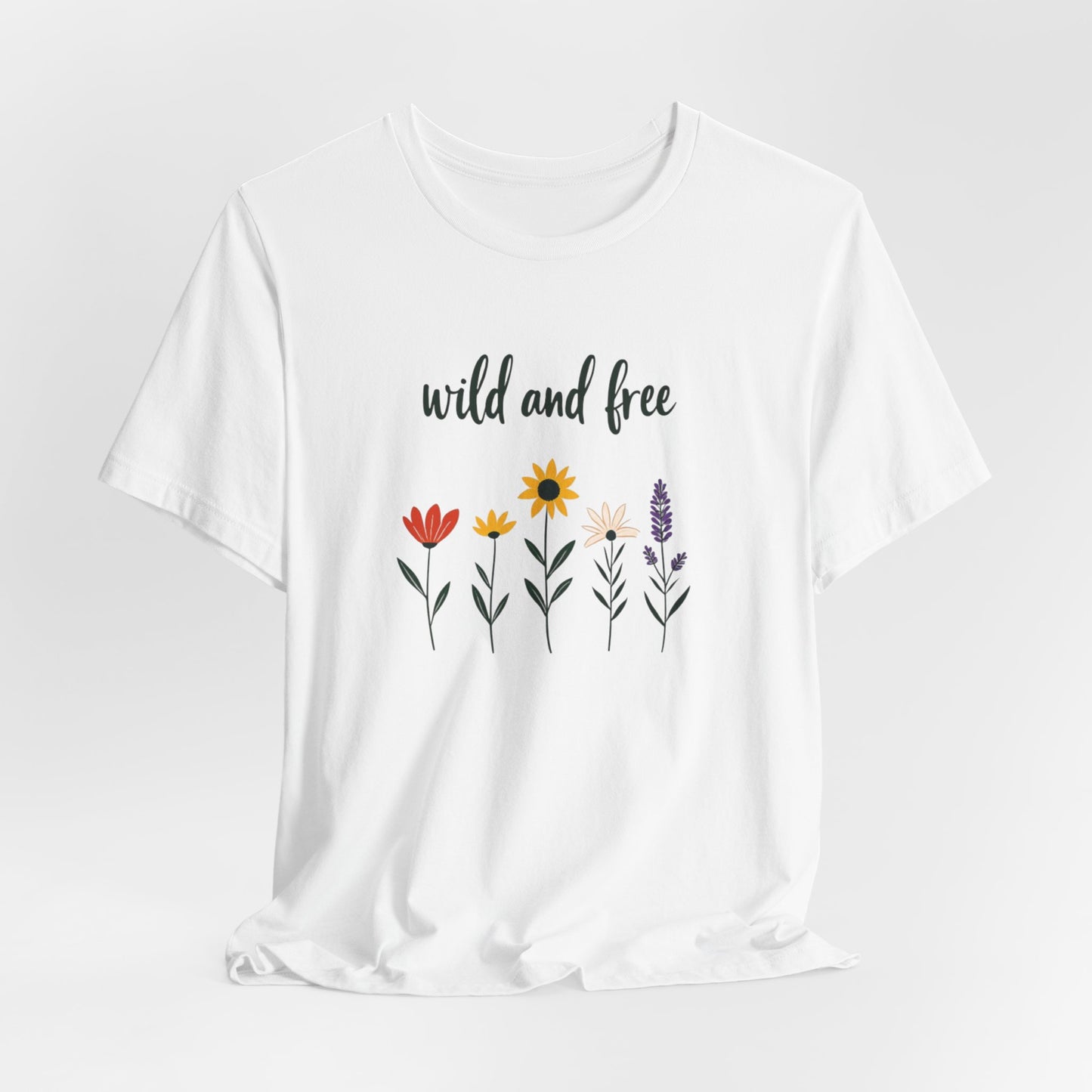 Wild and Free Floral Tee